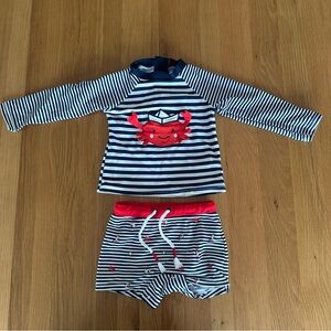 Sergent Major Striped Crab Swim Set for Kids
